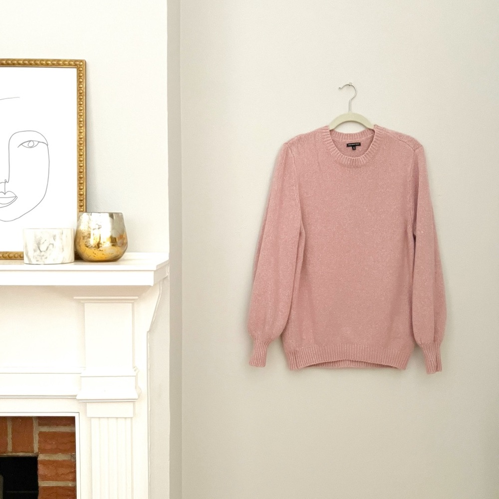 pink sweater / size medium / who what wear